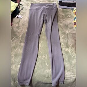 lululemon athletica Leggings in Soft Gray